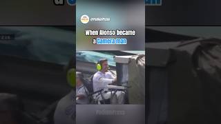 Fernando Alonso becomes a camera guy