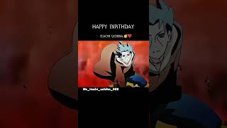 the biggest day of anime lover the birthday of itachi Uchiha