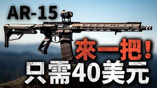 火爆出圈！被美國槍械愛好者奉為“國槍”的AR-15，究竟什麼來頭？配件超多，通用性最佳的步槍！#美國 #AR15 #步槍 #m16a