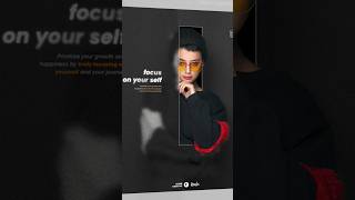 Modern Poster design in Adobe Photoshop #posterdesign #learncreative