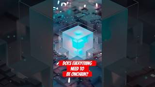 Does everything need to be onchain? #fyp #crypto #xrp #technology