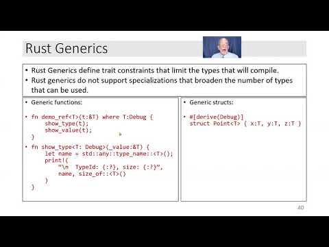 Rust Models #4 - Generics