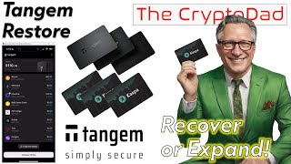 CryptoDad's Tangem Wallet Restore: How to do Seed Phrase Recovery & Add New Cards to an Existing Set