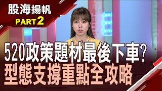 520行情!政策題材已先轟動 下周還有一波?政策題材大掃描!檢驗技術線型防守支撐點│20230513-2股海揚帆*王嬿婷│非凡商業台 台視財經台