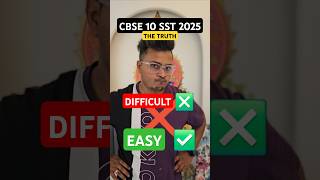 CBSE Class 10 SST Boards 2025 Will be Difficult! Know Why? #cbseclass10 #abhisheksirshorts