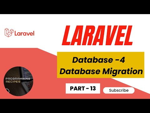 Laravel tutorial for beginners | Database Migration in laravel