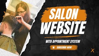 Professional Salon & Beauty Parlour Website with Booking System & Admin Panel