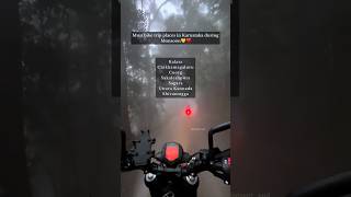 #travel #monsoon #roadtrip #bike #nature #places #karnataka #karnatakatourism #passion #explore