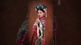 明清后宮娘娘穿搭對比 #清代時裝秀 #清代服飾 #故宮寫真 #清漢女#國風古韻