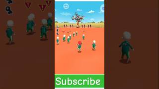 #shorts Squid Game Play 3D 😱. danger game play ▶️ #trending #squidgamchallenge #viralvideo