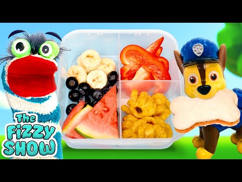 Fizzy & The Paw Patrol Pups Go On A Mission To Pack A Fun & Healthy Lunch Box  | Fun Videos For Kids