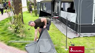 Windscreen 2-sided Grey - Setup (english)