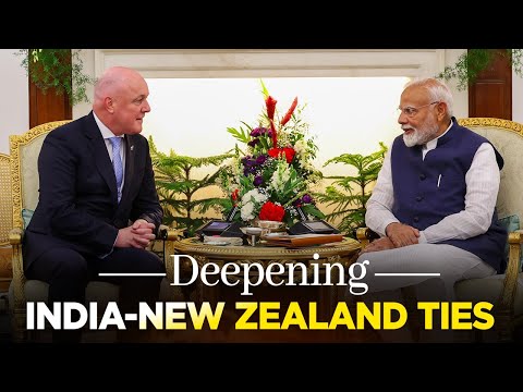 PM Modi holds bilateral meeting with PM Christopher Luxon of New Zealand