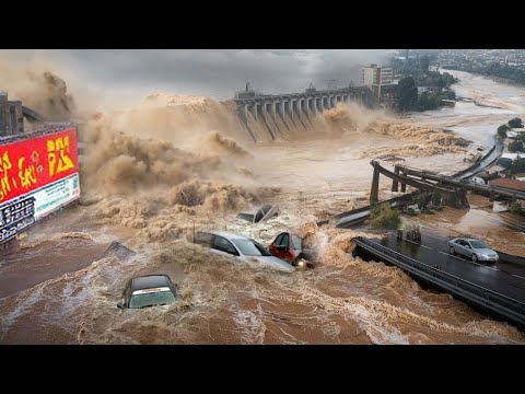 China floods today: Xinjiang devastated, roads and bridges washed away, houses destroyed