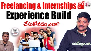 How Freshers Can Get Experience Without a Job? | Best Coding Institute in AP & Telangana | Codegnan