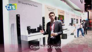 LG Cinema 3D Sound CES 2012