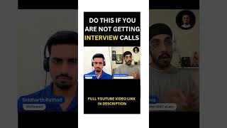Are you struggling to get interview calls? | Interview Tips #freshers #linkedin #naukri