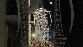 8 Muharram Juloos Return | Silver Alam | Amroha Azadari 2025 #amroha #8muharram #juloos #moharram