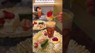 The course of strawberry sweets platter is too luxurious! #Tokyogourmet #strawberry✈️🗺️