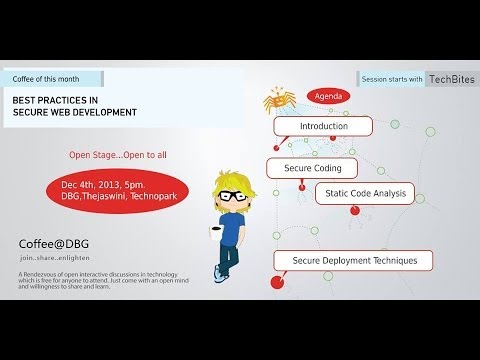 Coffee@DBG (7th edition) - Best Practices in Secure Web Development part1