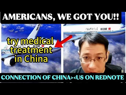 CHINESE ARE NOW C@NCERNED ABOUT  AMERICANS HEALTH || "YOU CAN FLY TO CHINA FOR TREATMENT | REDNOTE