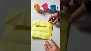 DIY paper cup| Paper craft #shorts