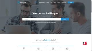 iHelper - Helpdesk and Knowledge Base WordPress Theme      Fenton Lav
