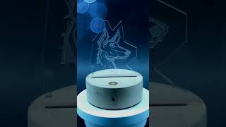 AI robot dog / Carving Light Lamp / 3d drawing /AL33 #shorts