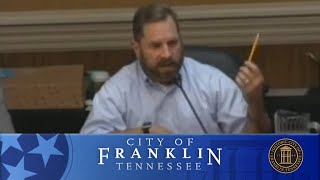City of Franklin TN Board of Mayor and Aldermen Meeting 11-08-2016