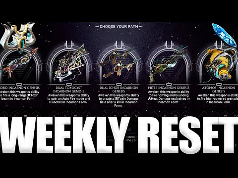 Umbra Forma Torid Incarnon Week! Warframe Weekly Reset!