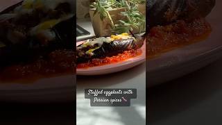 Stuffed eggplants with Persian spices🍆🤤👩🏻‍🍳#recepies #cooking #eggplant #persian