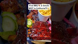 Viral BBQ & Oxtails BEST in California?!📍Destination Smokehouse in Murrieta, CA #foodie #foodvlog