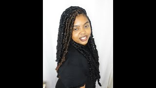 Authentic Synthetic Hair Crochet Braids Water Wave 32"