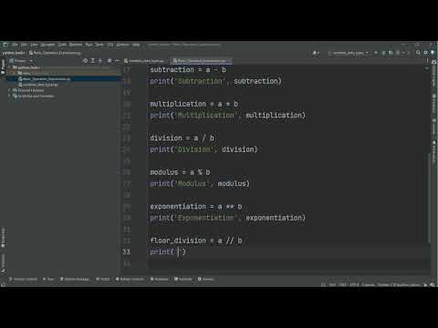 Basic Operators and Expressions in Python 3