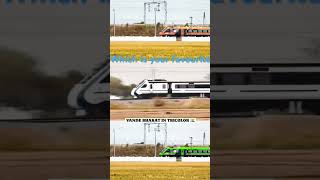 White orange and green Vande Bharat #shorts #railway #gopirailworld