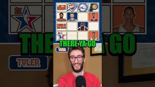 NBA Tic Tac Toe Challenge! 👀🏀 #shorts #nba #basketball