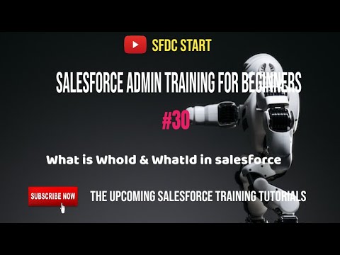 Session30 What is WhoId & WhatId in salesforce for beginner #Sfdc #salesforce