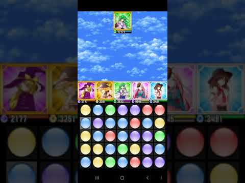 東方カードクエストオフラインBGM　信仰は儚き人間の為にVS東風谷早苗！！