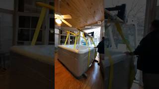Full time lapse hottub install #hottub