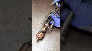 Tools for removing bearings from grinder armature