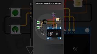 Simple WS2812 Neopixel LED Controller Using Attiny85