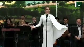 The Anthem 'Jeevay Jeevay Pakistan' Echoes in Azerbaijan on National Day – A Symbol of Love  🇵🇰🇦🇿"