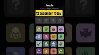 Agent 301 Daily combo card 11-12 December | Agent 301 Puzzle Solved Today 11 December | Major Puzzle