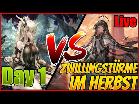 Zwillingstürme im Herbst Vs. Day 1 Operators! - Arknights