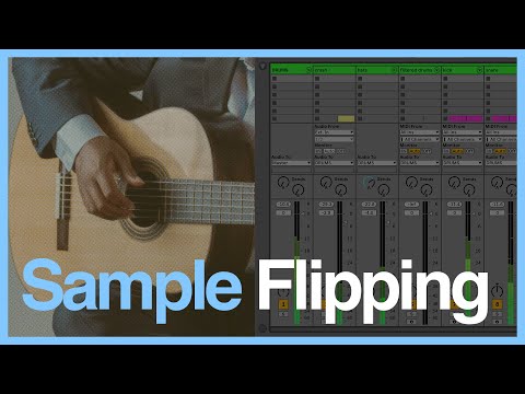 Flipping a classical guitar sample into jazzy dnb