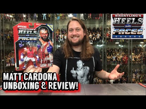 Matt Cardona Ultra Bloody Heels & Faces Unboxing & Review!