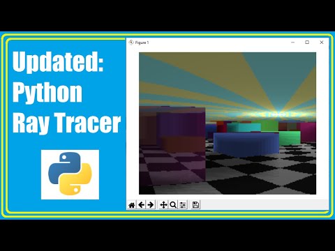 Demo: Simple 3D game Ray Tracing in Python