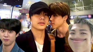 BTS Reaction To Vmin + Cute Moments