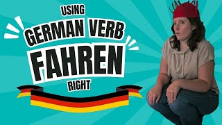 Ich fahre, but du fährst? The mysterious conjugation of German verb fahren.