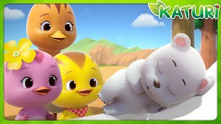 [KATURI5] Baby Polar Bear's Journey to Find Mom part1 | Katuri Musical | S5 EP11